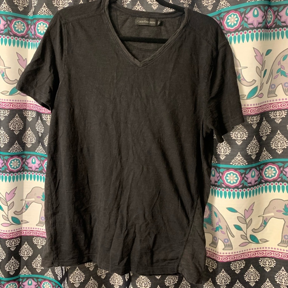 Black V-Neck